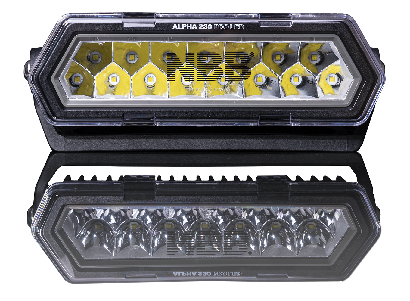 NBB Alpha 230 Pro LED extraljusramp