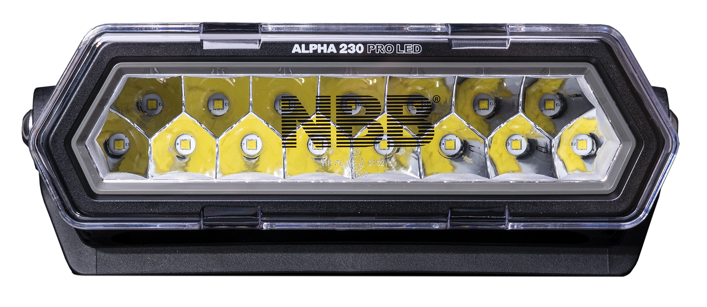 NBB Alpha 230 Pro LED extraljusramp