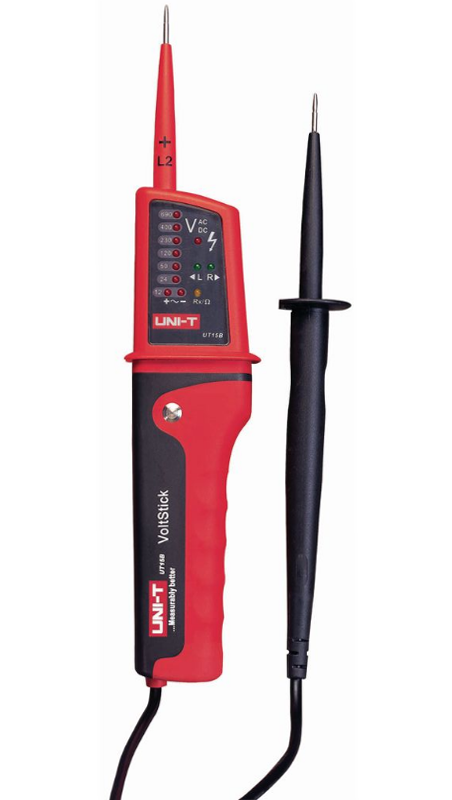 UNI-T - Tester napięcia i ciągłości IP65 LED Wizualny/audio