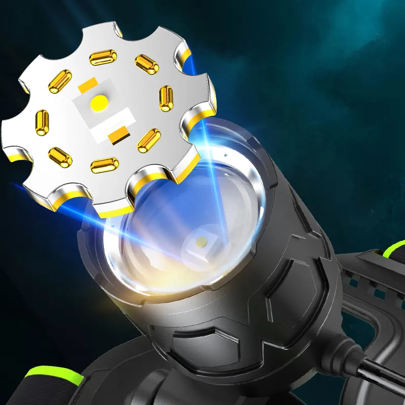 Latarka czołowa LED - AquaLume 1200