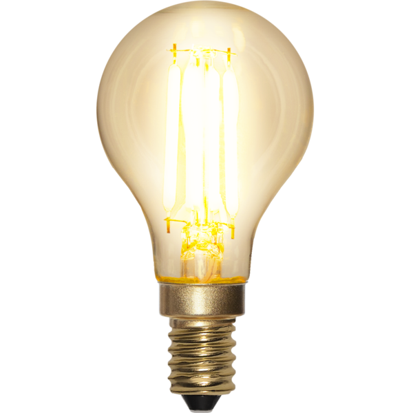 Star Trading - Żarówka LED E14 P45 Soft Glow - 4,0 W - 2100 K - Możliwość ściemniania