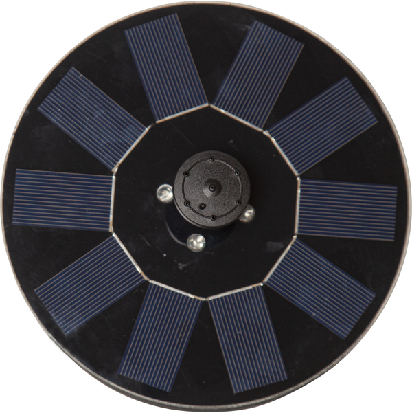 Star Trading - Oświetlenie słoneczne - Dekoracja słoneczna Fontanna - Czarny - 10cm
