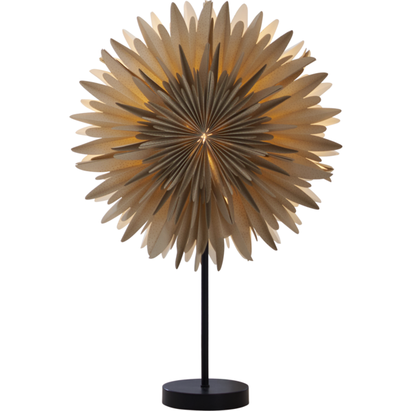 Stjärna på fot Winter Beige