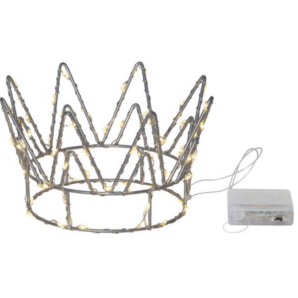 Bordsdekoration Crown Silver