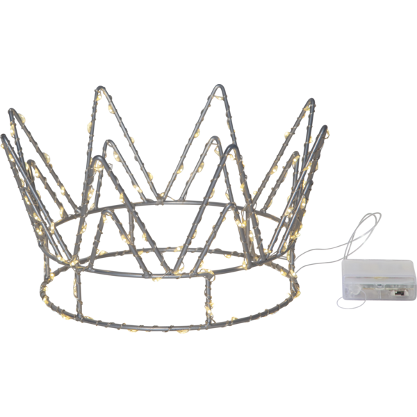 Bordsdekoration Crown Silver