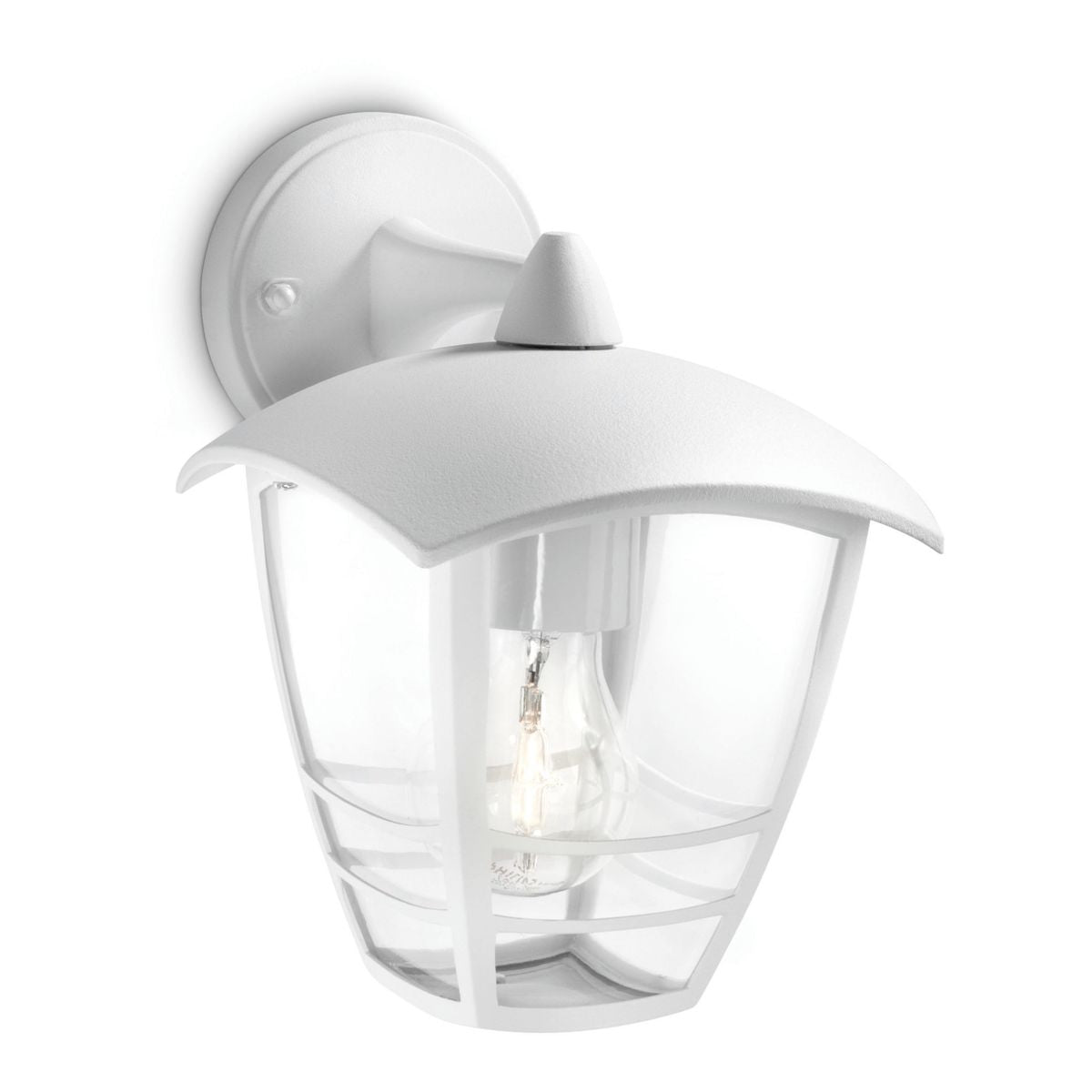 Philips - Creek Wall Lantern White 1x60W 230V w dół