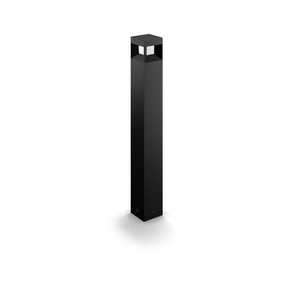 Philips - Parterre Post Black 1x8W 230V