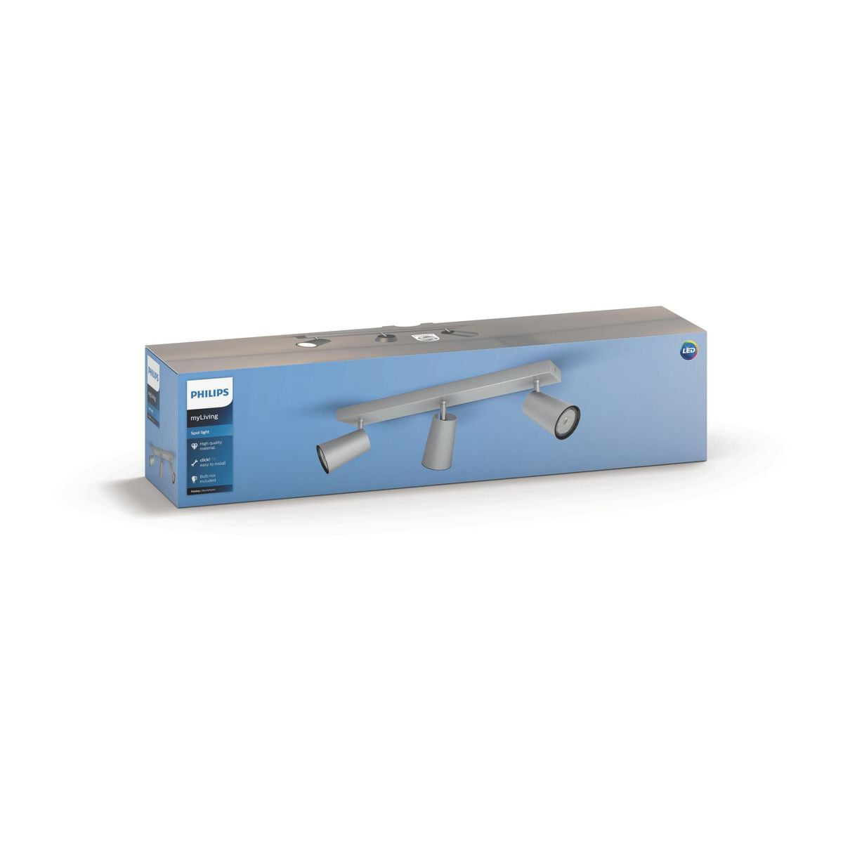 Philips - PAISLEY bar/tube aluminium 3xNW 230V