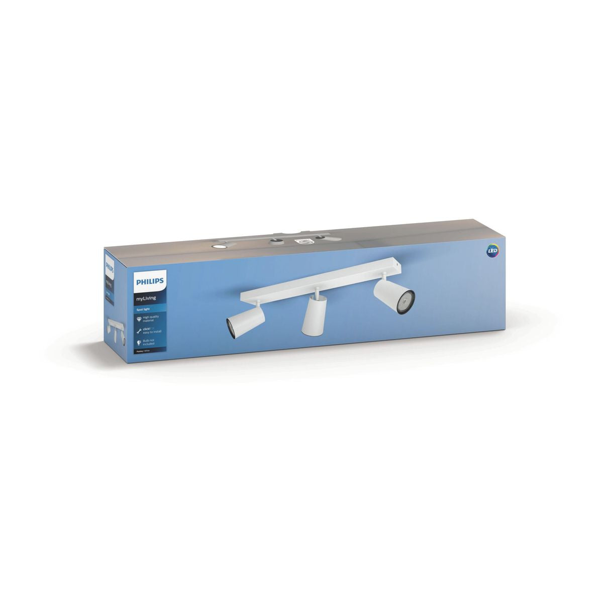 Philips - PAISLEY bar/tube white 3xNW 230V