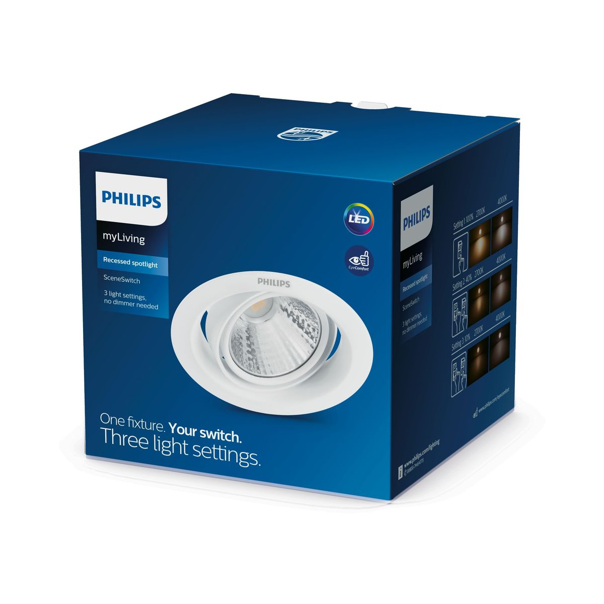 Philips - 59556Pomeron Dim 070 7W 27K EU -EUDED