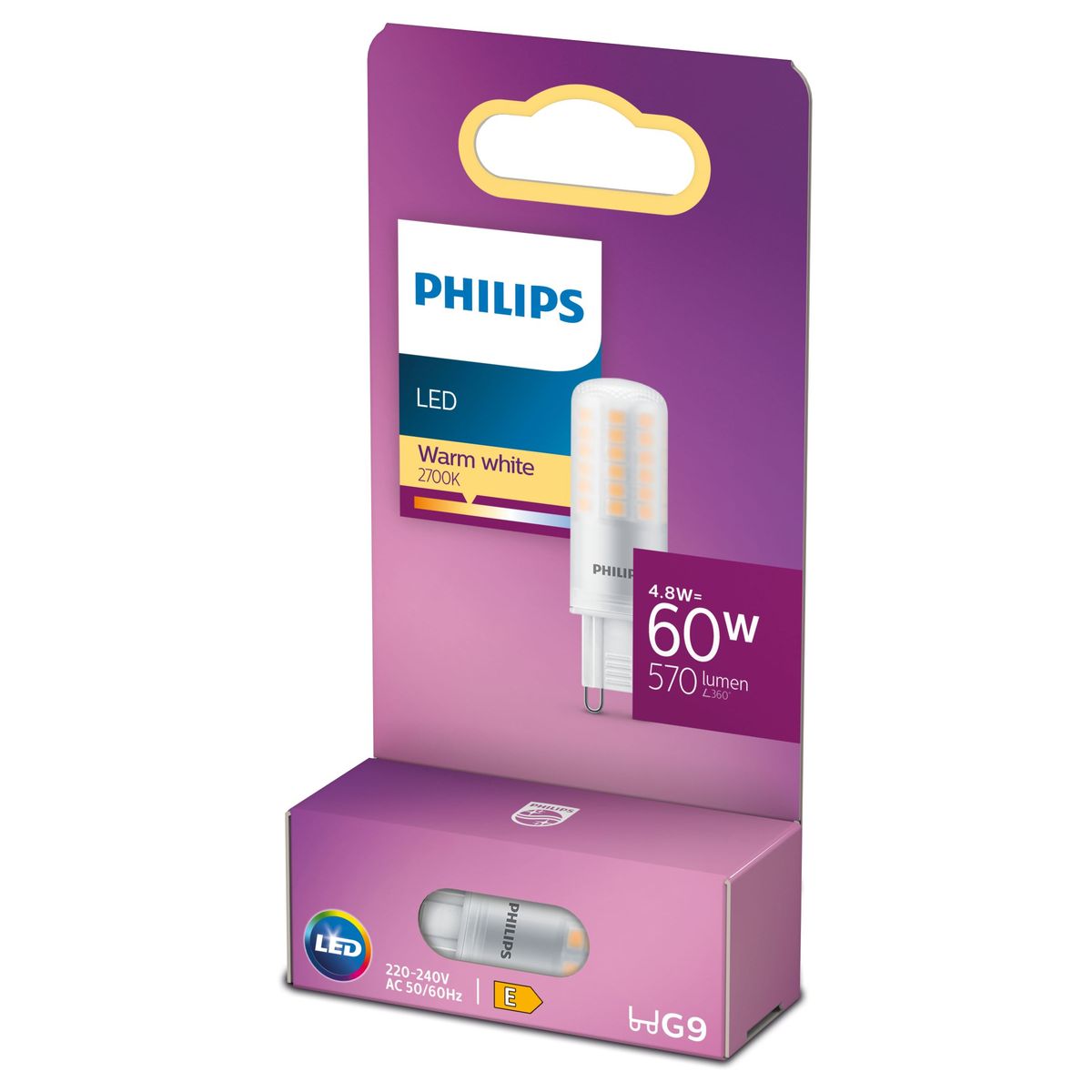 Philips - LED 60W G9 WW ND SRT6