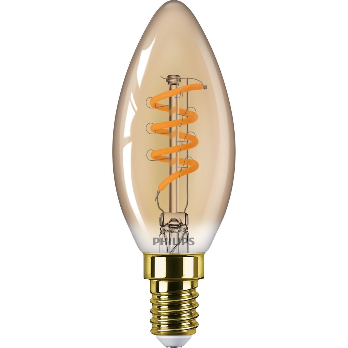 Philips - LED classic 15W B35 E14 GOLD SP D RFSRT4