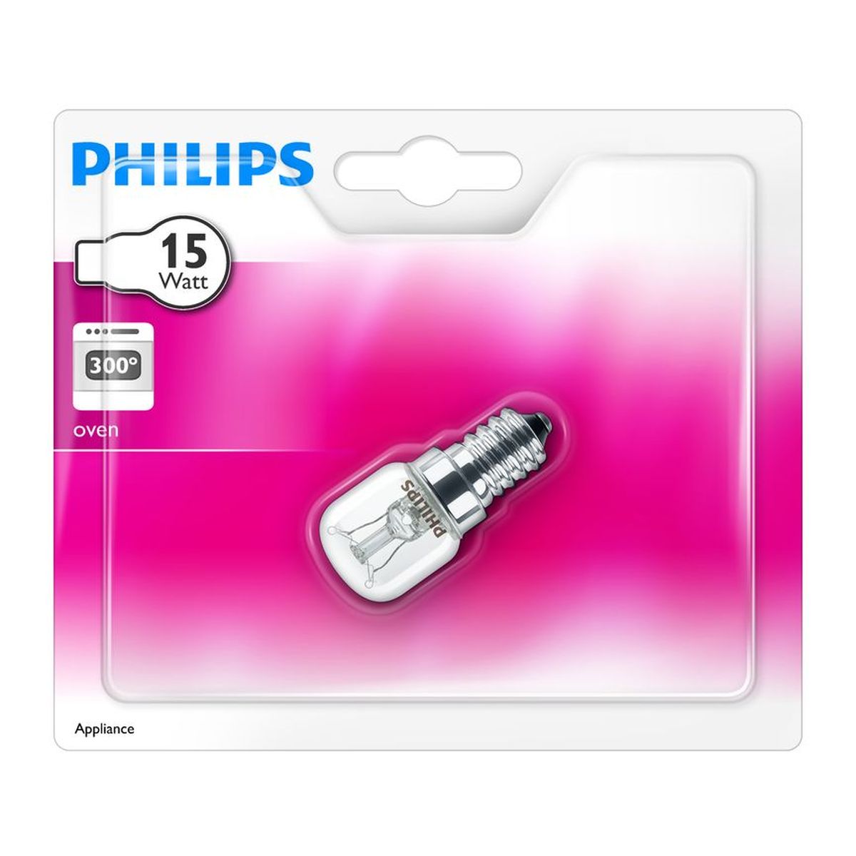 Philips - App 15.4W E14 230-240V T22 CL OV 1PF/10