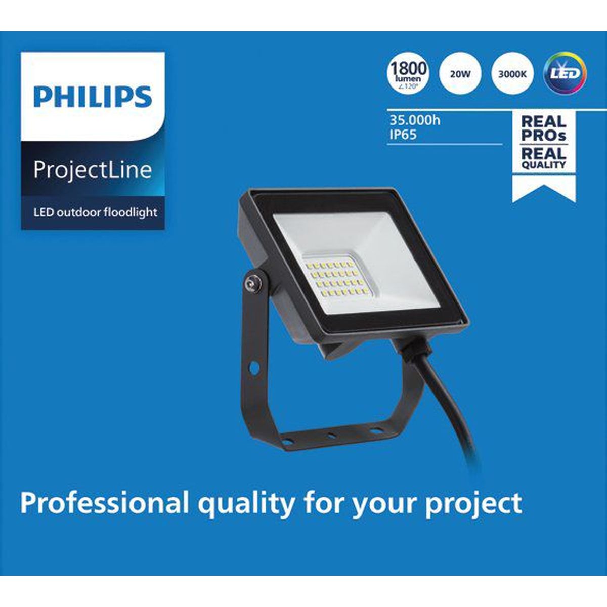 Philips - Projectline Reflight 20W 3000k