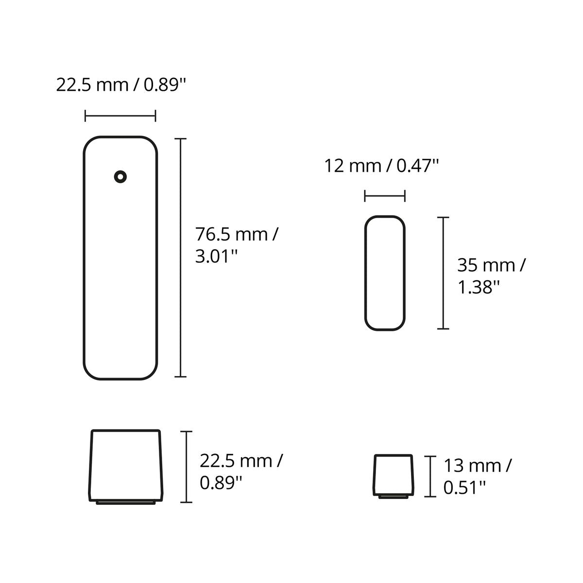 Philips - Czujnik kontaktu Wiz 2pk