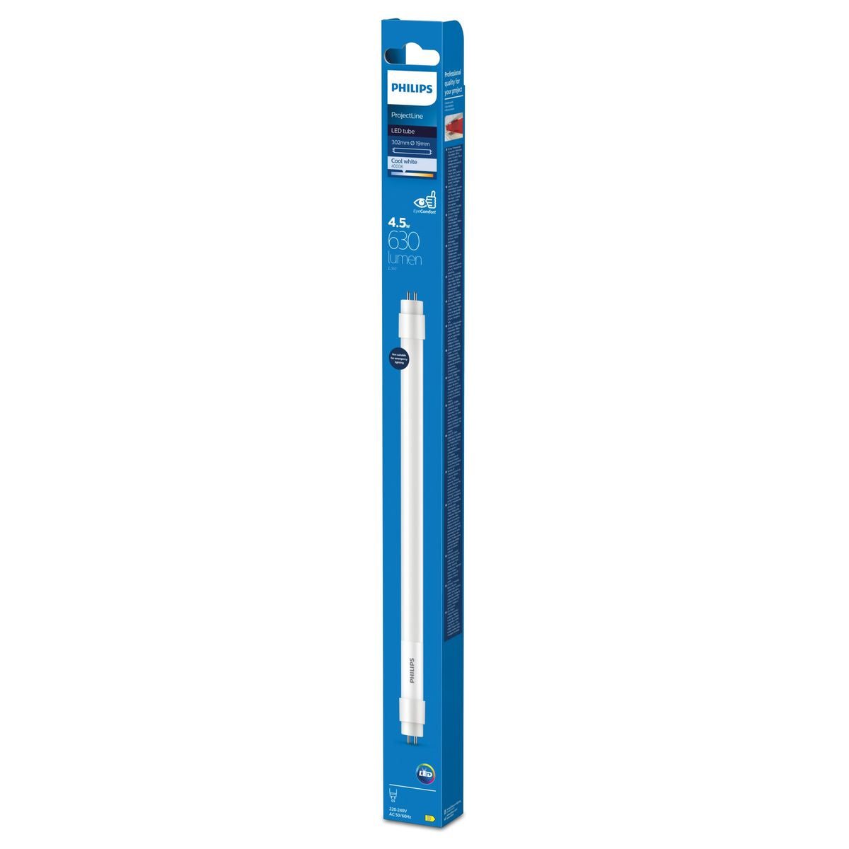 Philips - LED T5 mini 4.5W G5 CW 1CT/12