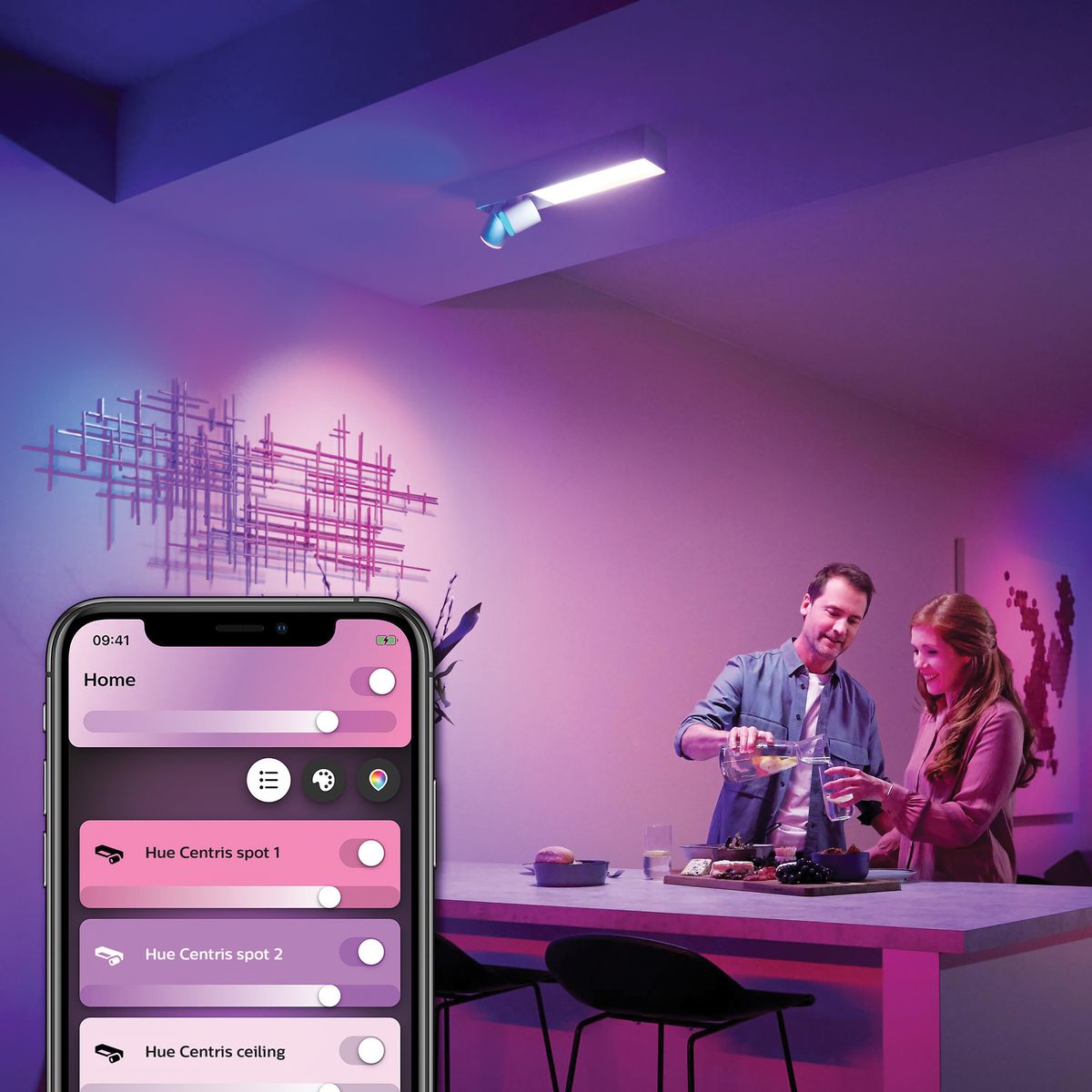 Philips - Centris Hue 2-spot white special form V2