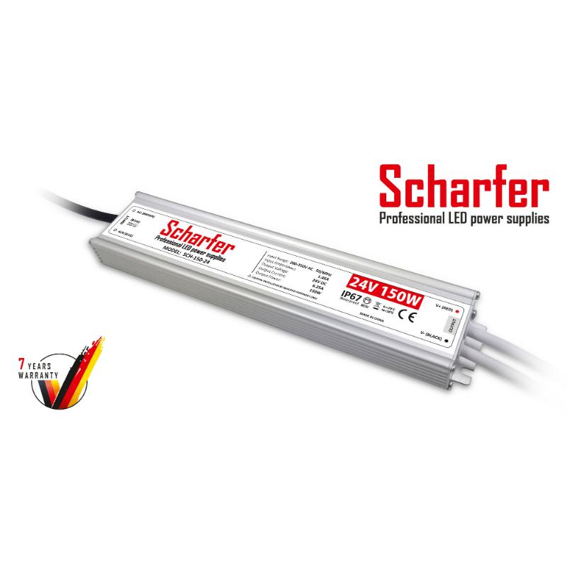 Transformator 230V AC na 24V DC 150W