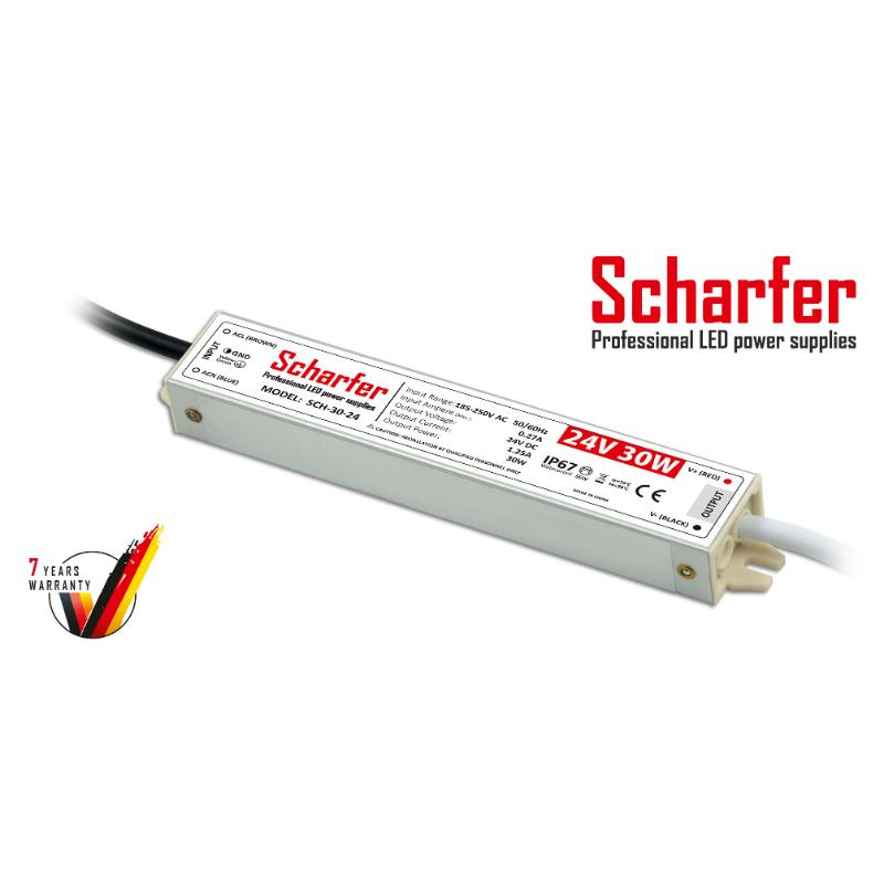 Transformator 230V AC na 24V DC 30W