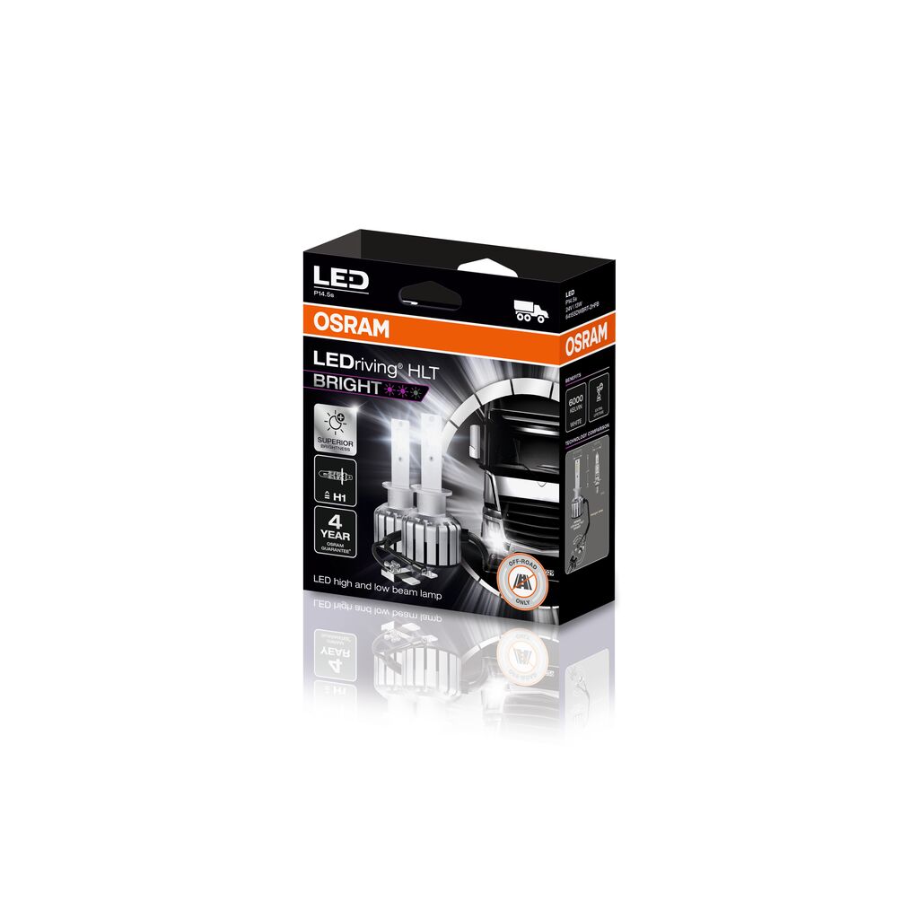 Osram Ledriving HLT Bright-Off-Road H1 głównie dla aplikacji Spotlights-Dimlis