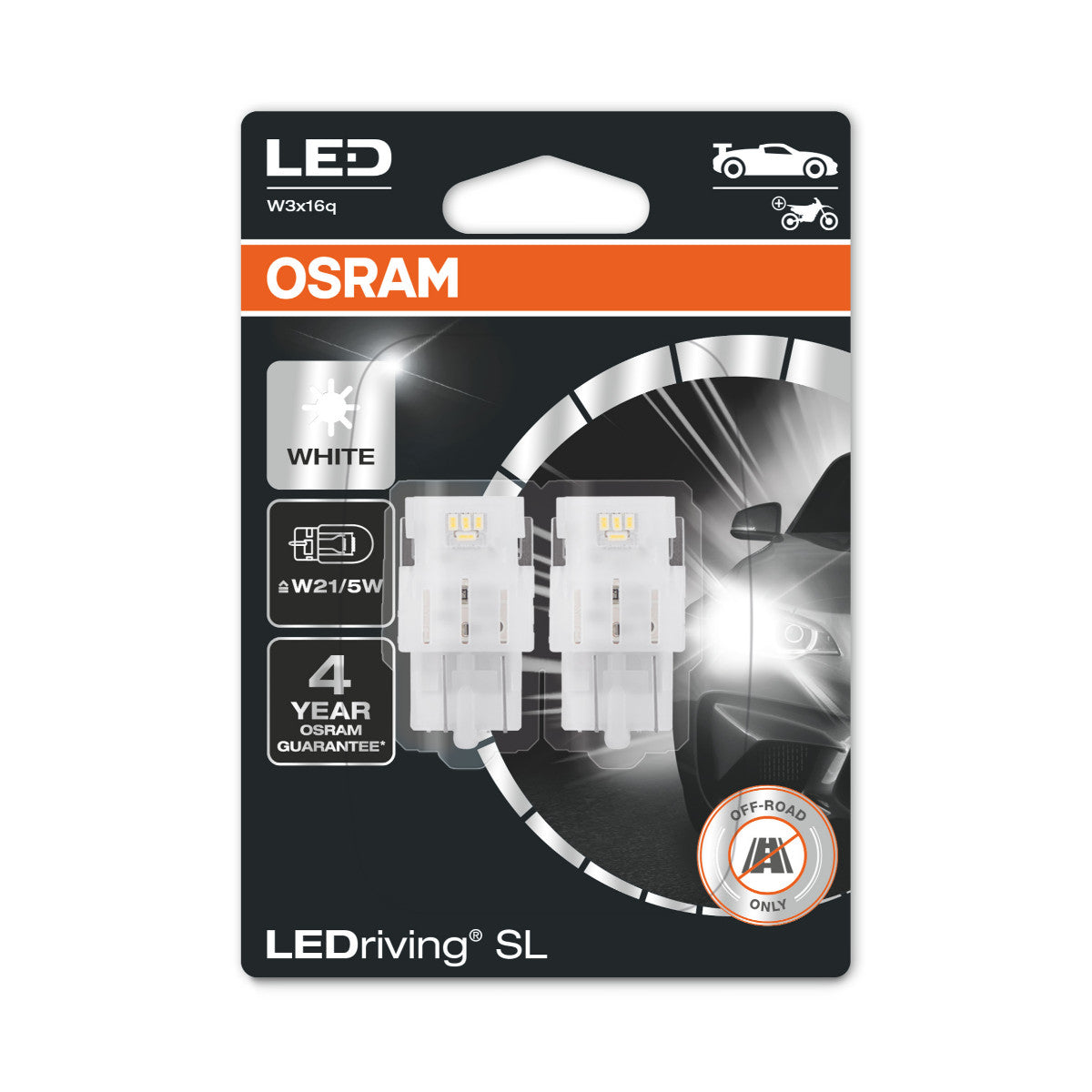 OSRAM LEDriving SL - Off-road W21-5W - biały