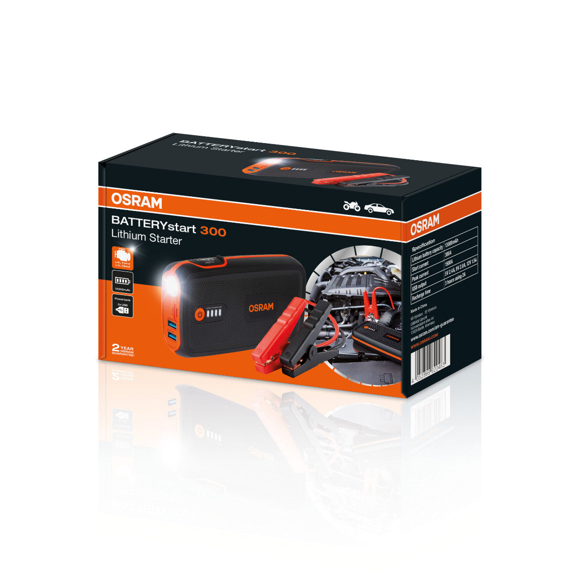 OSRAM BATTERY start - rozrusznik litowy 300