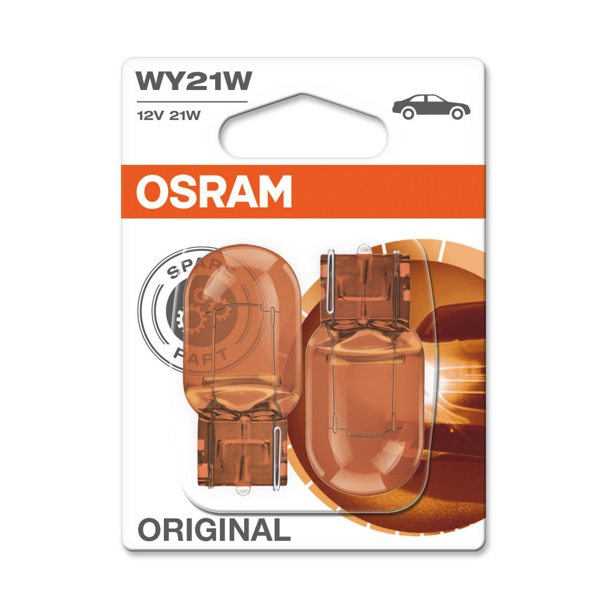 OSRAM ORIGINAL - WEDGE BASE - W21W - WX3x16D Dodatkowa lampa oświetleniowa