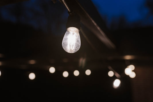 Wysokiej jakości girlanda żarówkowa do użytku na zewnątrz