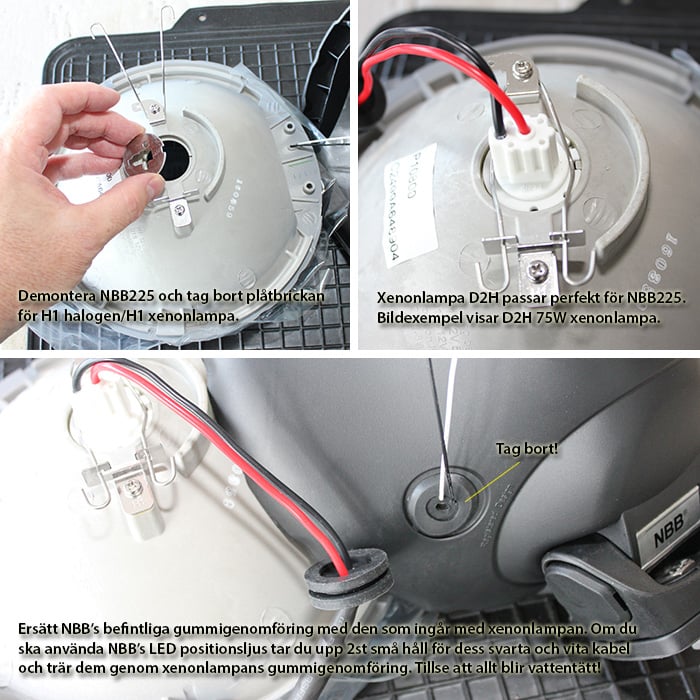 Lampa ksenonowa D2H 50-70W Speedstart | Dodatkowe światło