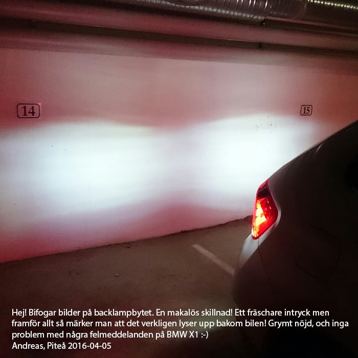 BA15S | Podświetlenie LED 1156 o mocy 10W