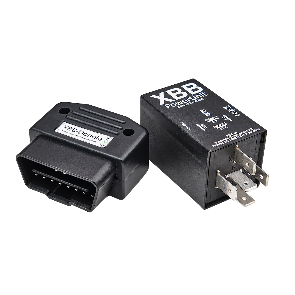 Klucz sprzętowy XBB OBD-II + moduł zasilający