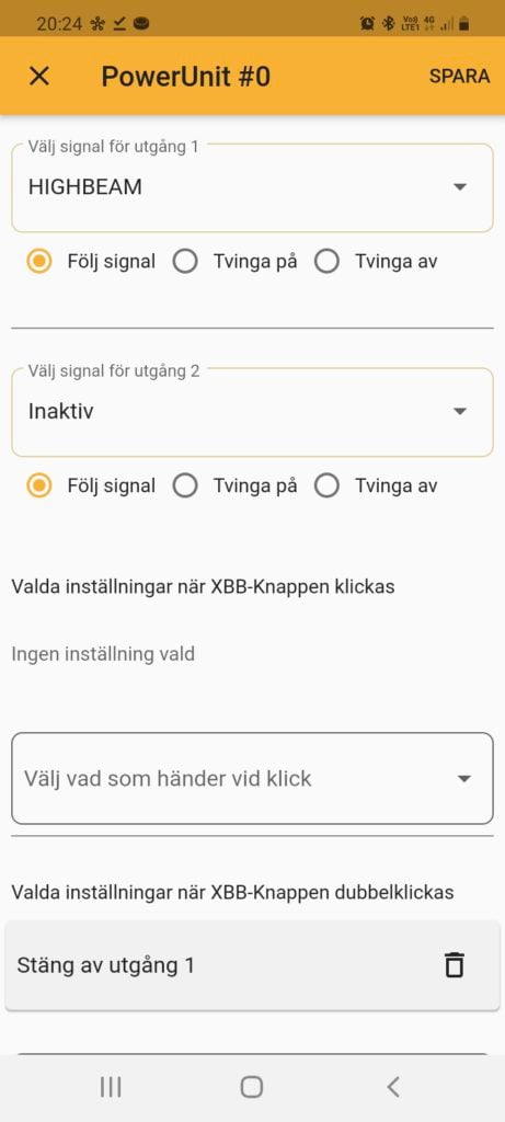 Inteligentny przycisk XBB