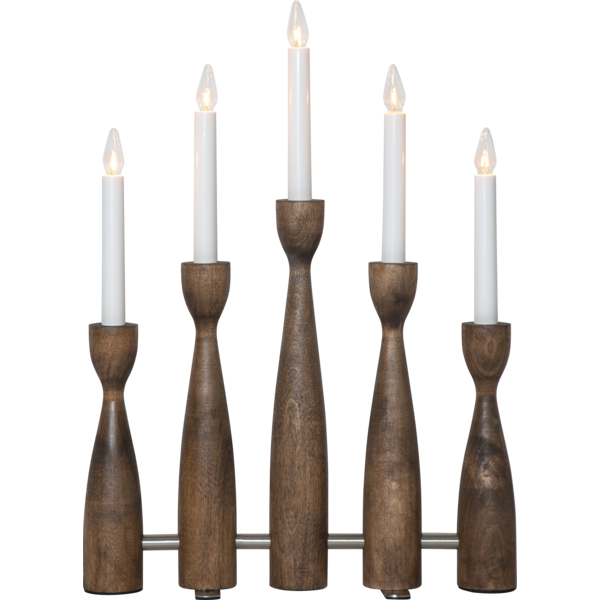 Ljusstake Midja 2.0 Brun