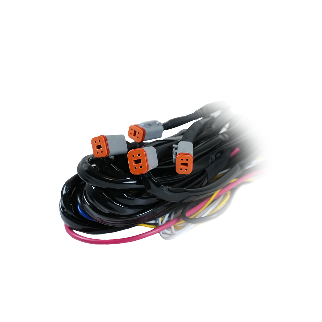 Zestaw kabli Luxtar Relay DT-4 X4 12V 80A Przekaźnik