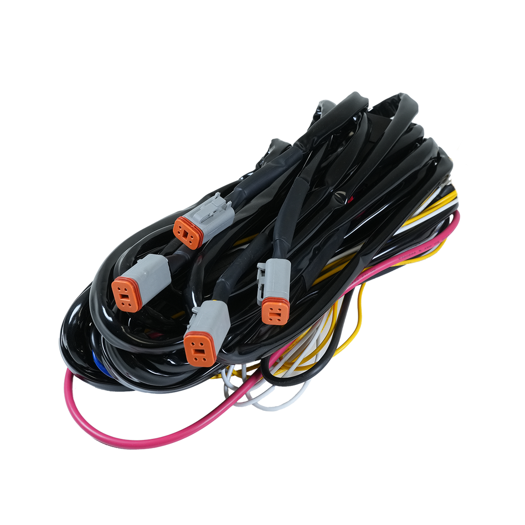 Zestaw kabli Luxtar Relay DT-4 X4 12V 80A Przekaźnik