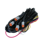 Zestaw kabli Luxtar Relay DT-4 X4 12V 80A Przekaźnik