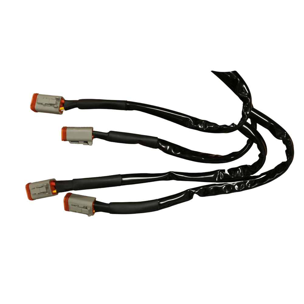 Zestaw kabli Luxtar Relay DT-4 X4 12V 80A Przekaźnik