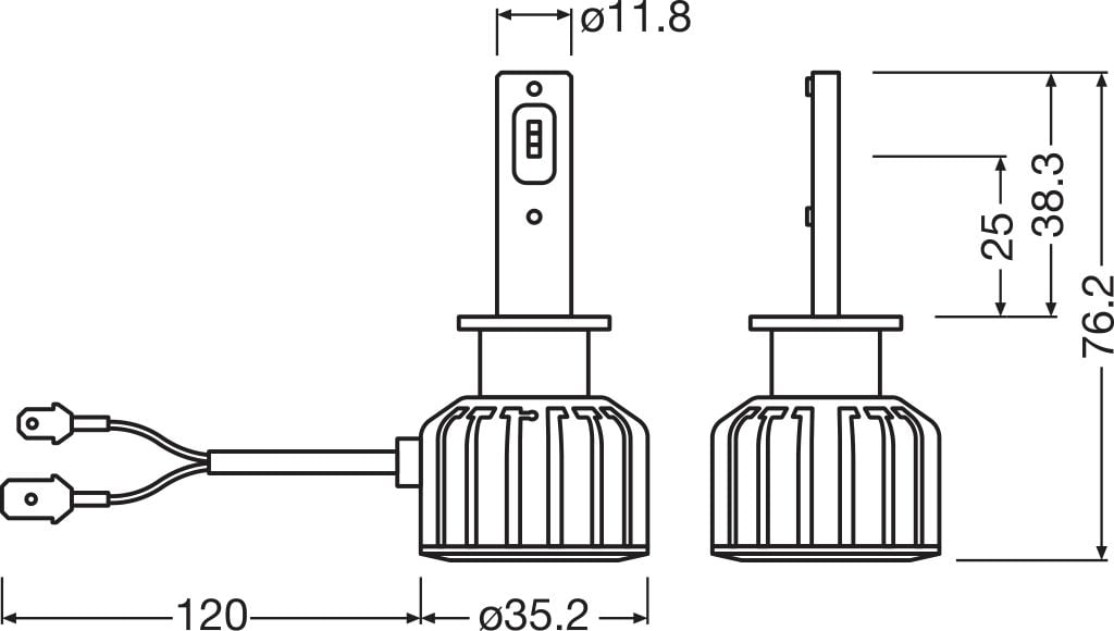 LEDriving® HL BRIGHT H1 - bild 5