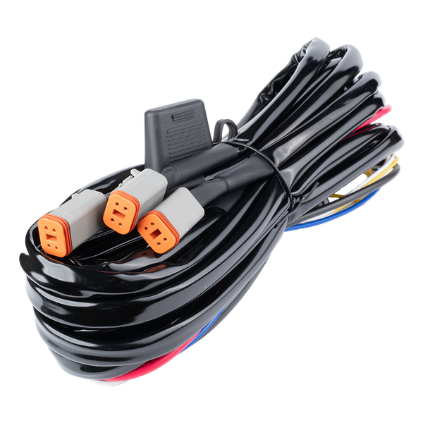 Zestaw kabli Luxtar Relay DT-4 X3 12V 80A Przekaźnik