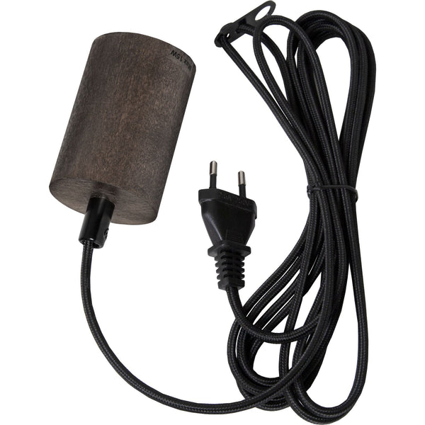 Star Trading - Uchwyt na przewód E27 Slim - Brązowy