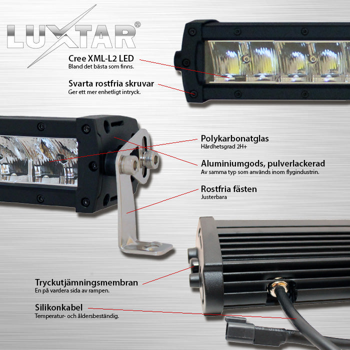 LUXTAR® Ledramp X6 | Spot <21cm> - bild 3
