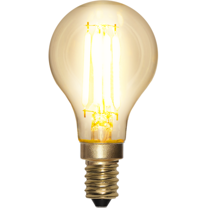 Star Trading - Żarówka LED E14 P45 Soft Glow - 4,0 W - 2100 K - Możliwość ściemniania