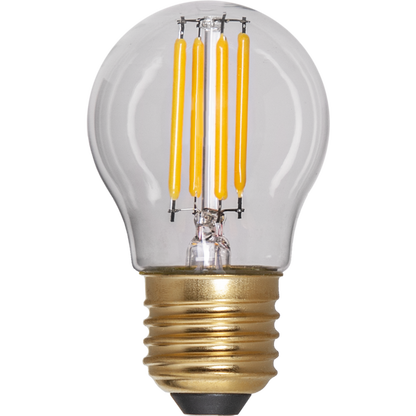 Star Trading - Żarówka LED E27 G45 Soft Glow - 4,0W - 2100K - Możliwość ściemniania
