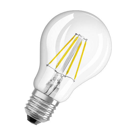 OSRAM LED-LAMPA RUND KLAR (40) E27 DIM VARMVIT