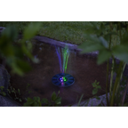 Star Trading - Oświetlenie słoneczne - Dekoracja słoneczna Fontanna - Czarny - 10cm