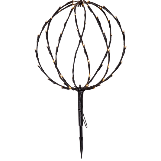Utomhusdekoration Sphere Svart