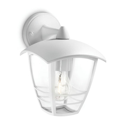 Philips - Creek Wall Lantern White 1x60W 230V w dół