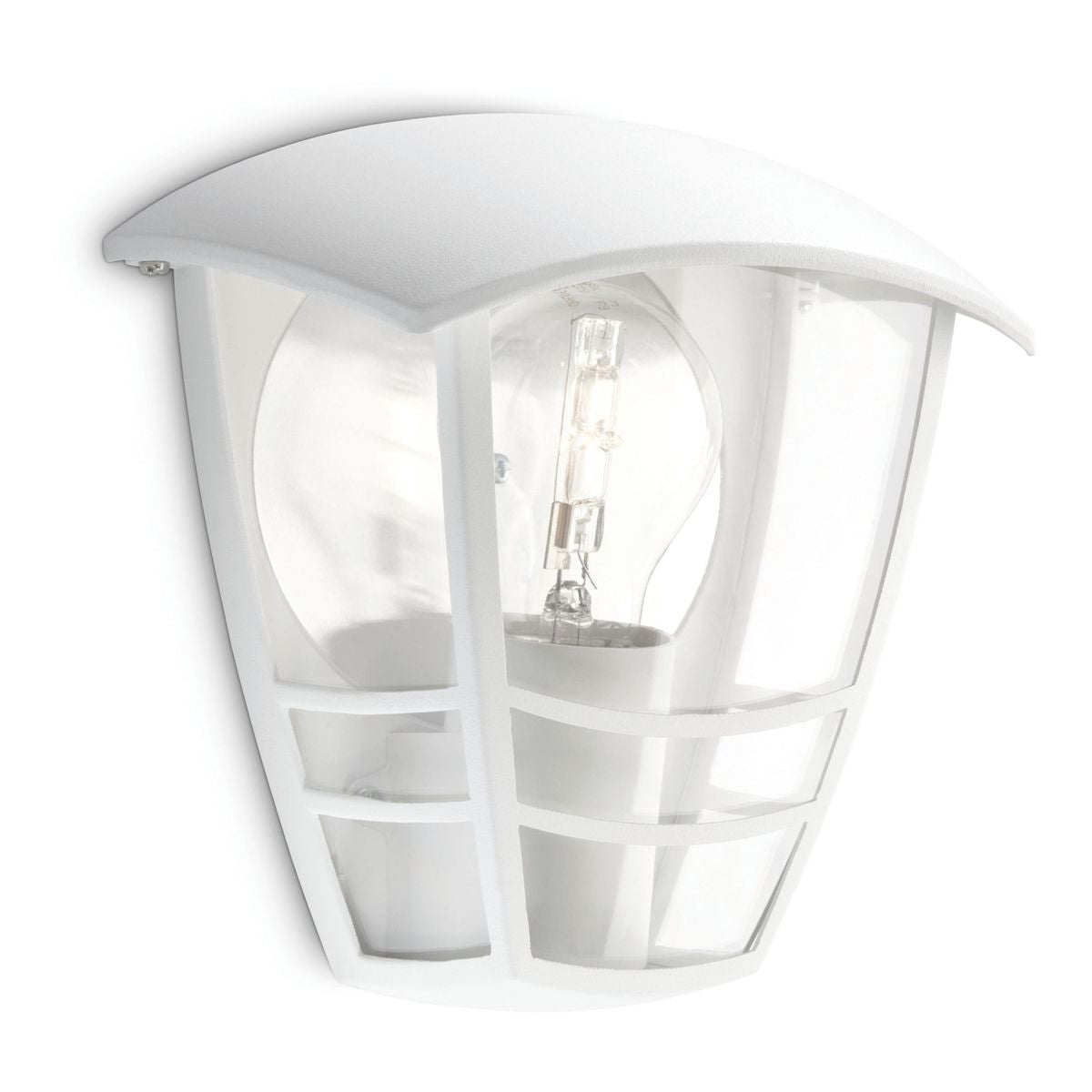 Philips - Creek Wall Lantern White 1x60W 230V Baza