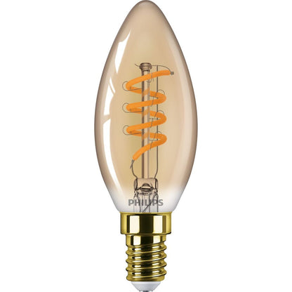 Philips - LED classic 15W B35 E14 GOLD SP D RFSRT4