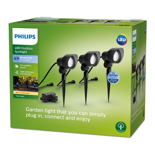 Philips - LV Spot Pack 24w 5+2+2M 3pk